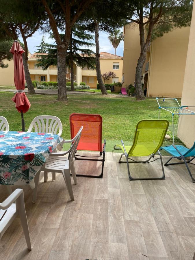 T2 Rdc A Canet En Roussillon Europa 4 Pers ,Piscine,Clim, Tennis, Parking Экстерьер фото