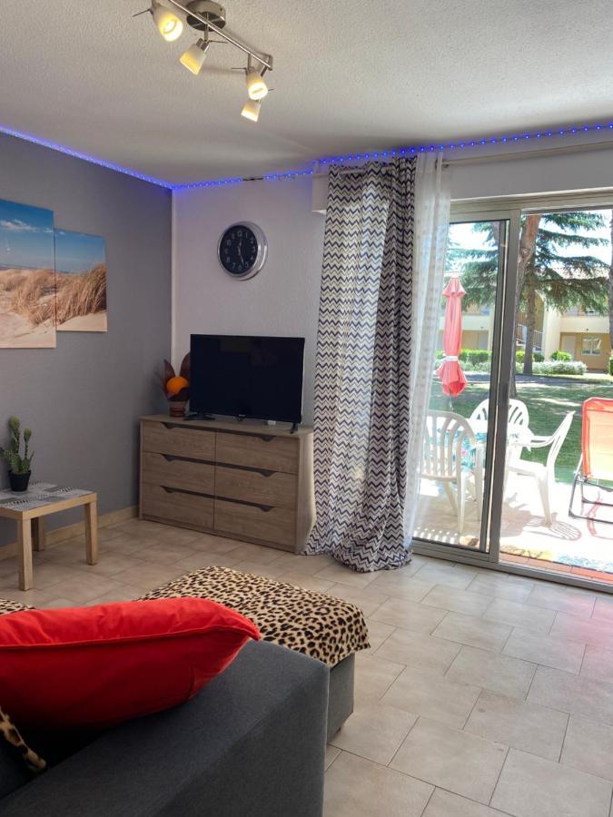 T2 Rdc A Canet En Roussillon Europa 4 Pers ,Piscine,Clim, Tennis, Parking Экстерьер фото
