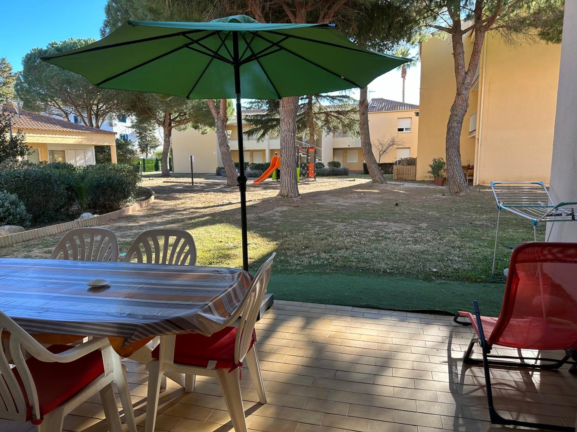 T2 Rdc A Canet En Roussillon Europa 4 Pers ,Piscine,Clim, Tennis, Parking Экстерьер фото