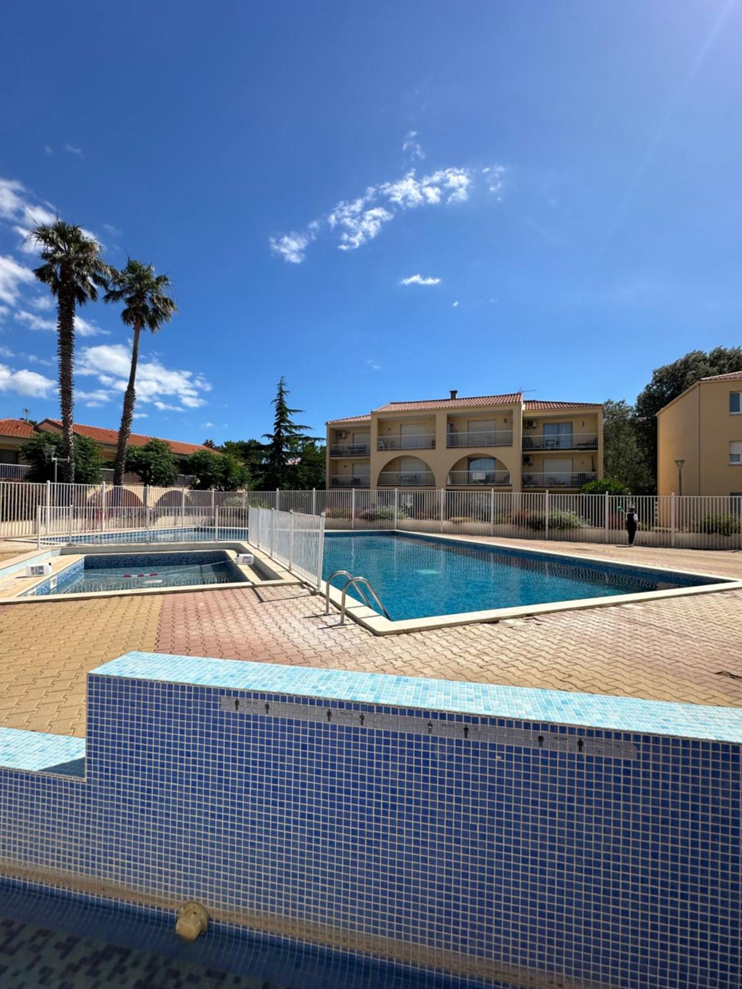 T2 Rdc A Canet En Roussillon Europa 4 Pers ,Piscine,Clim, Tennis, Parking Экстерьер фото
