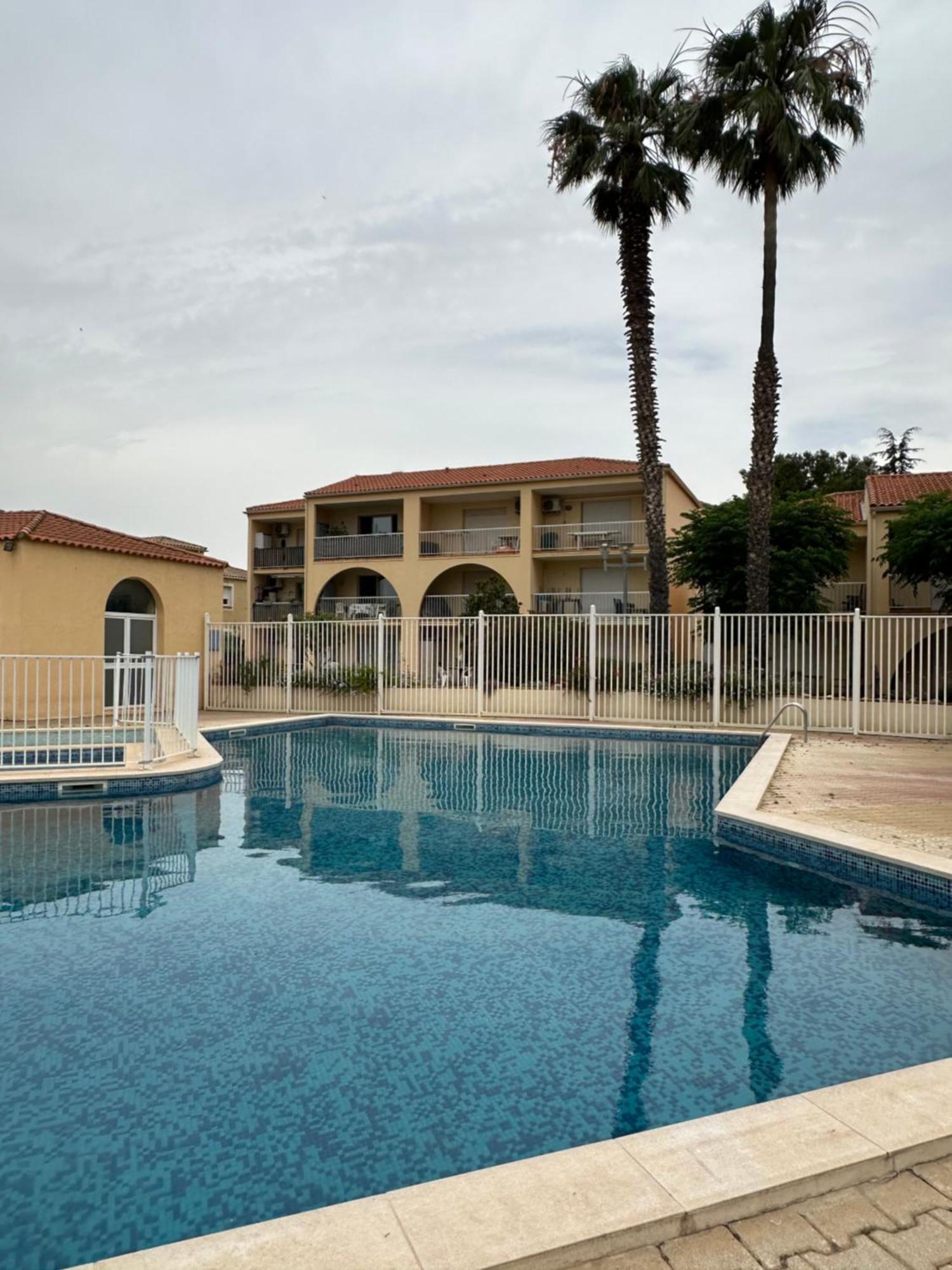 T2 Rdc A Canet En Roussillon Europa 4 Pers ,Piscine,Clim, Tennis, Parking Экстерьер фото